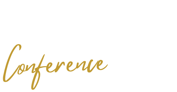 Text reads "Women's Empowerment Conference" in bold white and gold letters.